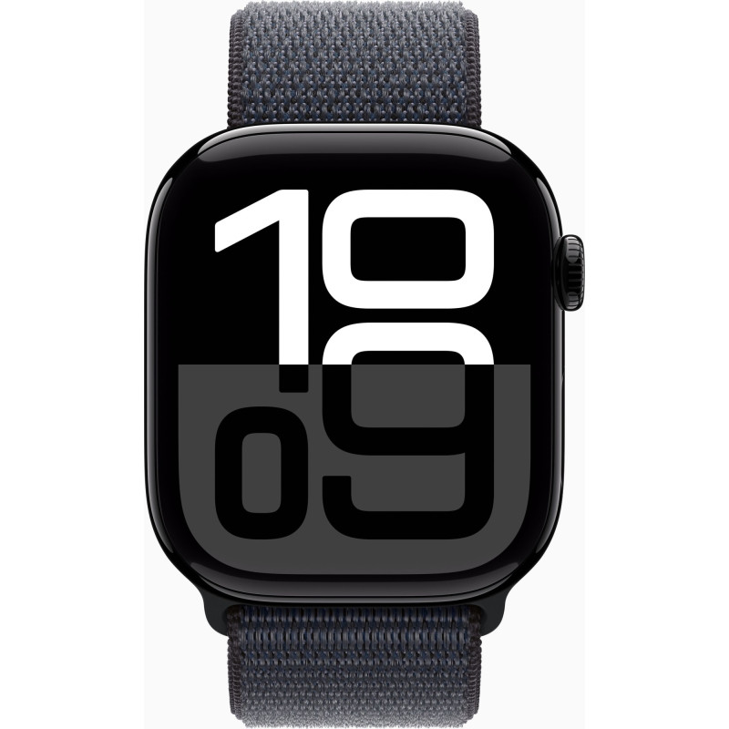 Apple Watch Series 10 GPS 46mm Jet Black Aluminium Case with Ink Sport Loop (MWWR3) Оригінальний, Новий