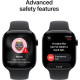 Apple Watch Series 11 GPS 46mm Jet Black Aluminum Case with Black Sport Band (S/M) (MEUW4) Оригінальний, Новий