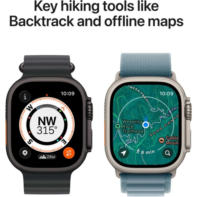 Apple Watch Ultra 3 GPS + LTE 49mm Black Alpine Loop with Black Alpine Loop (MF0V4) Оригінальний, Новий