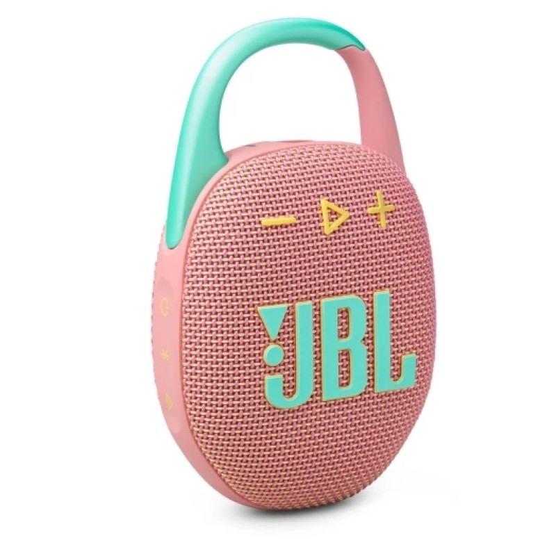 Портативна акустика JBL Clip 5 Pink (JBLCLIP5PINK)