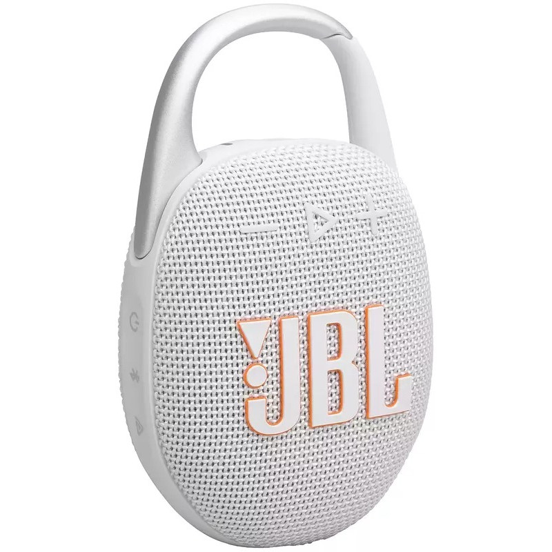Портативна акустика JBL Clip 5 White (JBLCLIP5WHT)