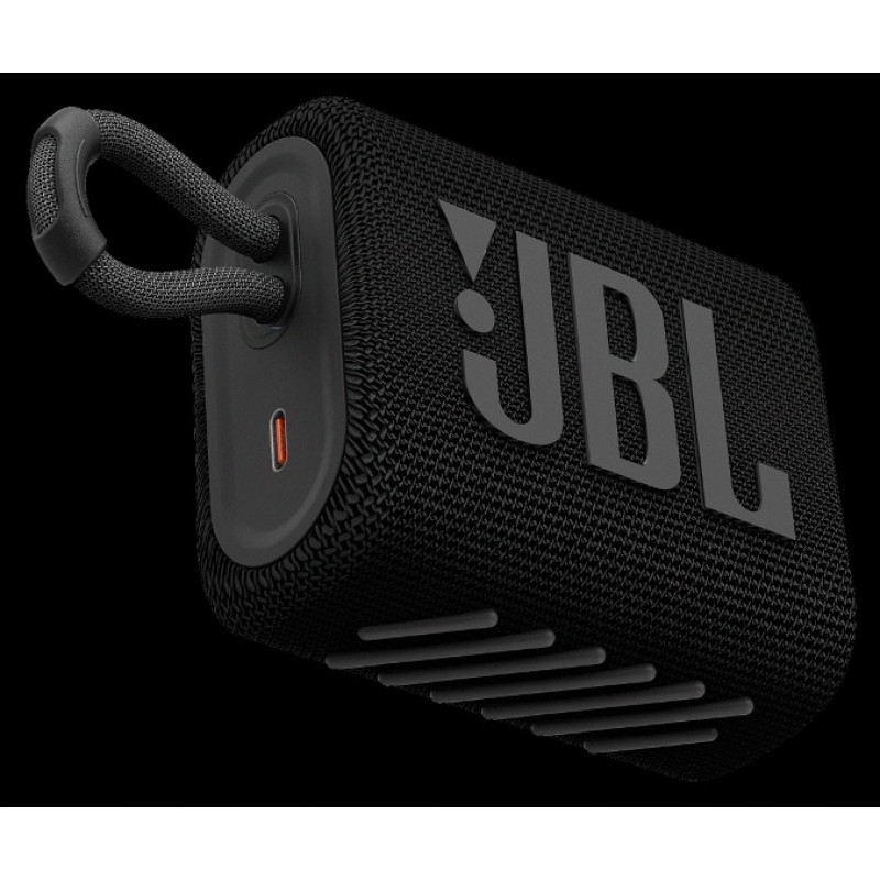 Портативна акустика JBL GO 3 Black (JBLGO3BLK)