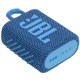 Портативна акустика JBL GO 3 Eco Blue (JBLGO3ECOBLU)