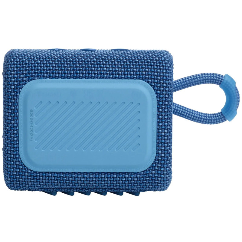 Портативна акустика JBL GO 3 Eco Blue (JBLGO3ECOBLU)
