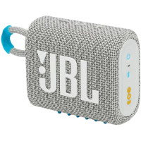 Портативна акустика JBL GO 3 Eco White (JBLGO3ECOWHT)