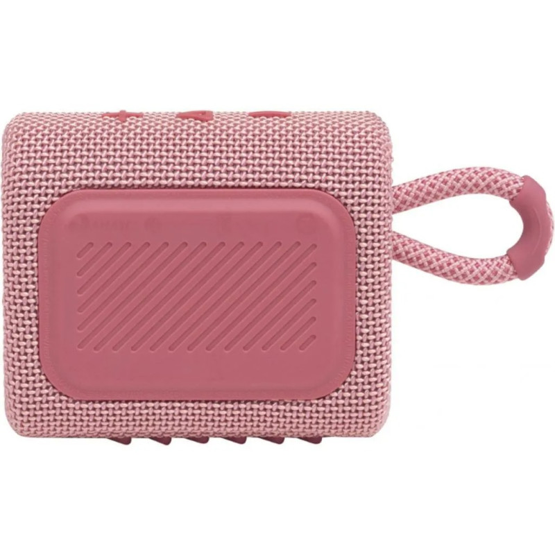 Портативна акустика JBL GO 3 Pink (JBLGO3PINK)