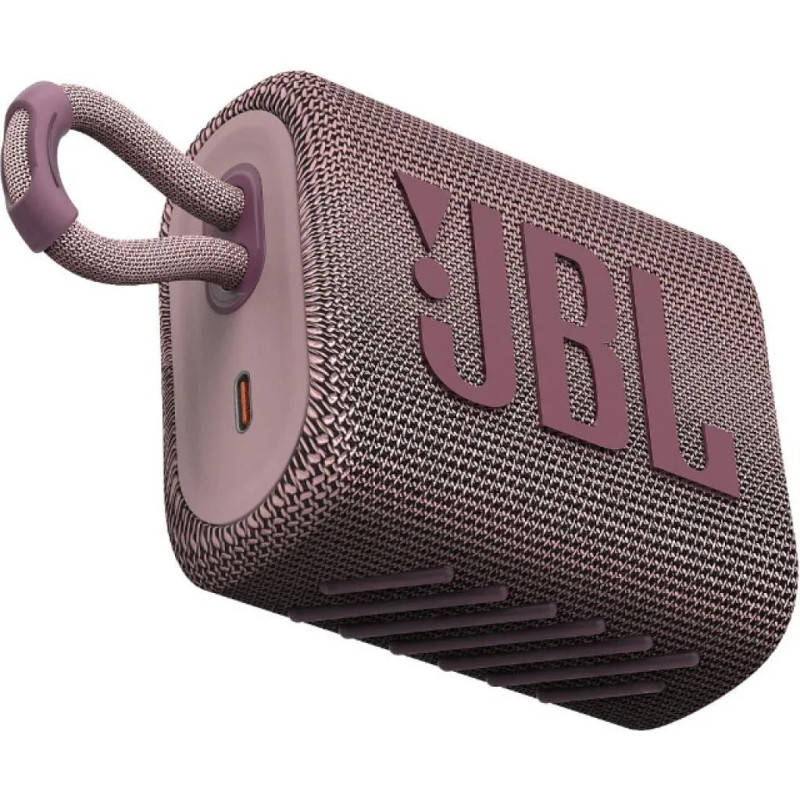 Портативна акустика JBL GO 3 Pink (JBLGO3PINK)