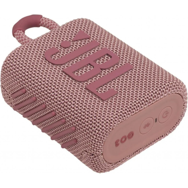 Портативна акустика JBL GO 3 Pink (JBLGO3PINK)