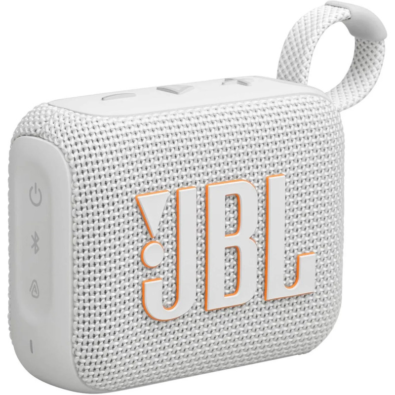 Портативна акустика JBL GO 4 White (JBLGO4WHT)