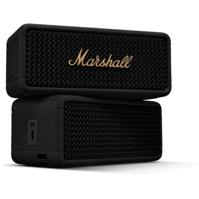 Портативна акустика Marshall Emberton III Black and Brass (1006709)