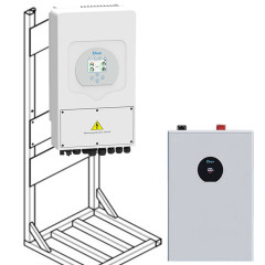 Комплект під ключ зі встановленням Deye SUN-12K-SG05LP3-EU-SM2 + Deye SE-F12 Plus-C (2 шт)