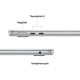 Ноутбук Apple MacBook Air 13" M4 16/256Gb Silver (MW0W3) 2025 Оригінальний, Новий