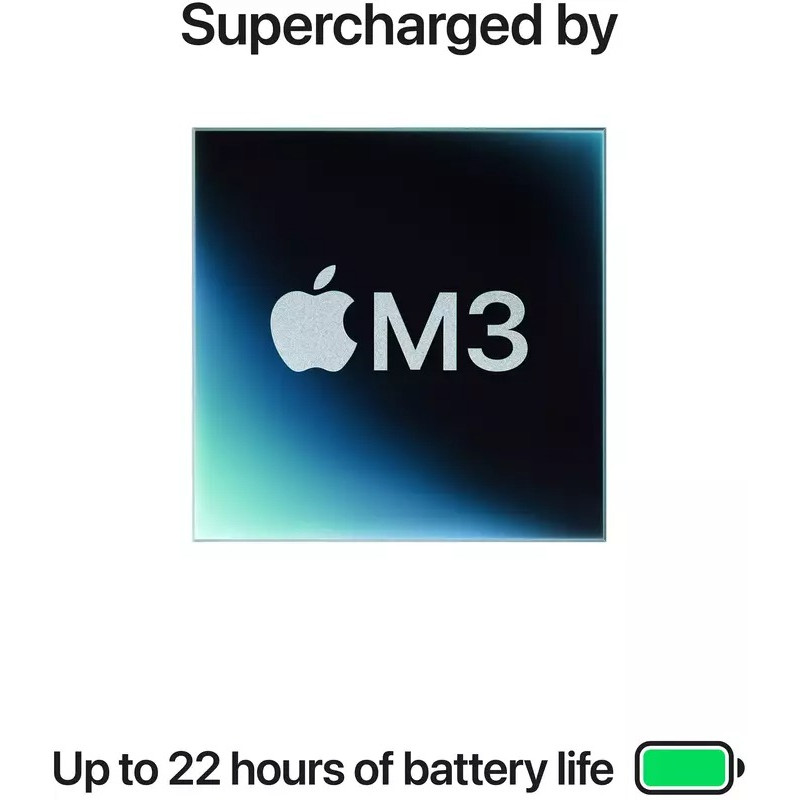 Apple MacBook Pro 14" M3 512GB Space Gray (MTL73) 2023 Оригінальний, Новий