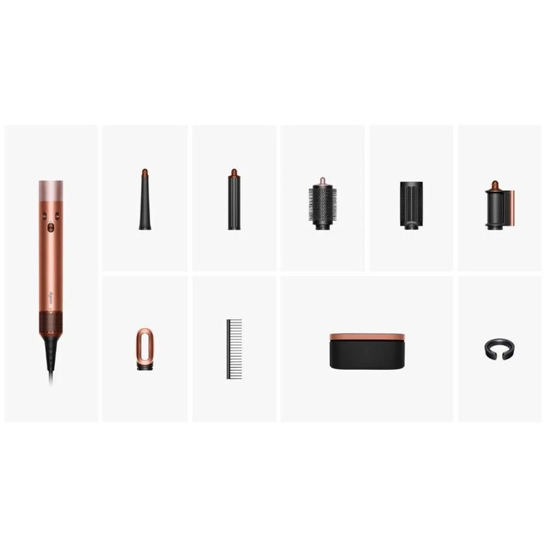 Стайлер Dyson Airwrap HS08 i.d Straight+Wavy Amber Silk (123682-01)