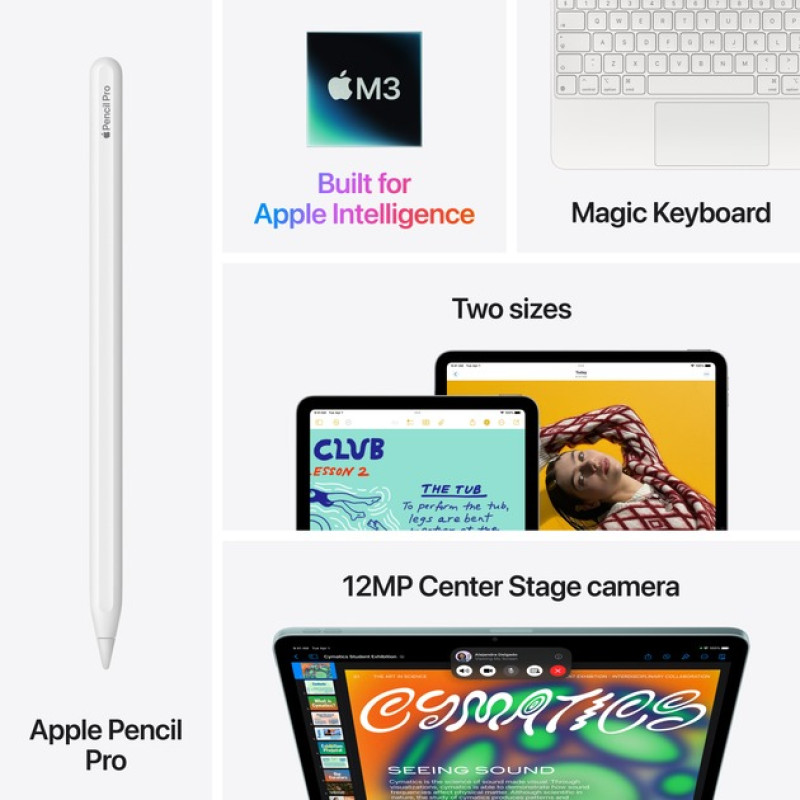 Apple iPad Air 11" 2025 128Gb WiFi M3 Blue (MC9X4) Оригінальний, Новий