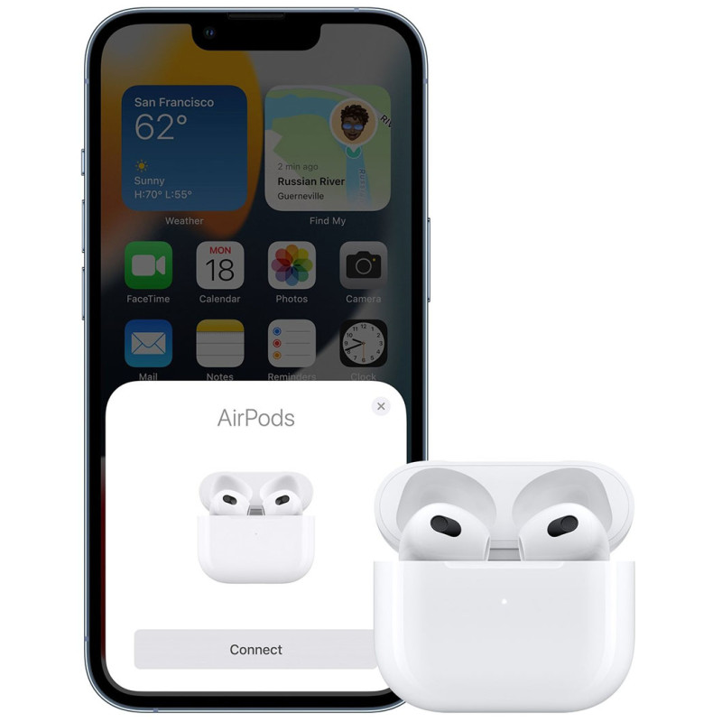 Навушники Apple AirPods 3rd generation with Lightning Charging Case Оригінальний, Новий