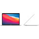 Ноутбук APPLE MacBook Air 13" M1 256 GB Silver MGN93 Оригінальний, Новий