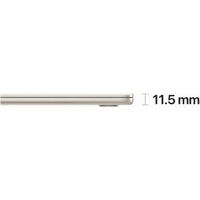Ноутбук APPLE MacBook Air 15.3" M2 8/512GB 2023 Starlight Оригінальний, Новий