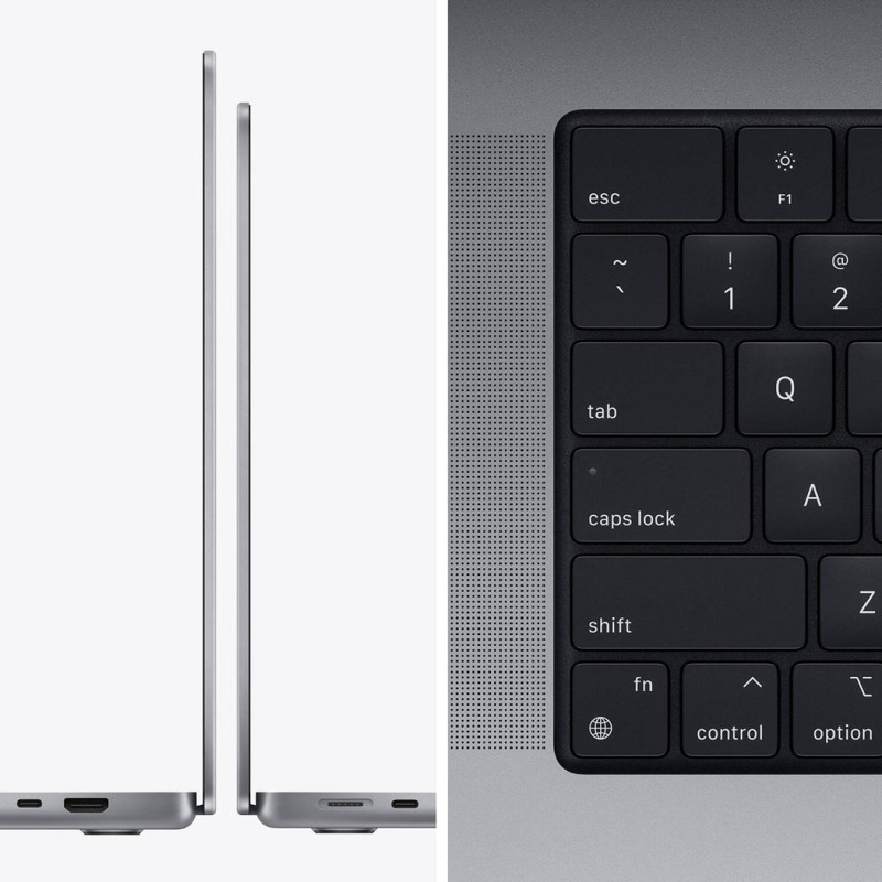Ноутбук APPLE MacBook Pro 14" M1 MAX 32/4TB Custom New Space Gray Оригінальний, Новий