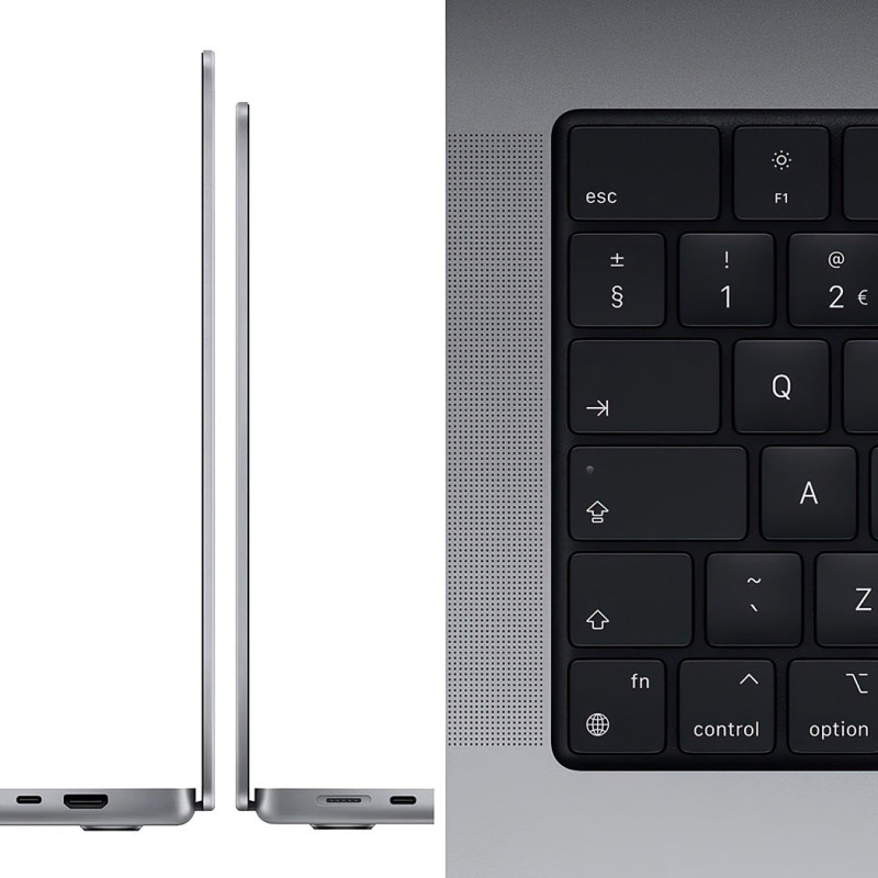 Ноутбук APPLE MacBook Pro 16" M1 MAX 1TB 2021 Space Grey MK1A3 Оригінальний, Новий