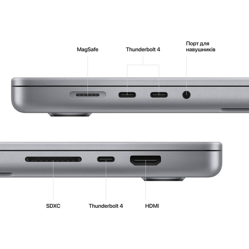 Ноутбук APPLE MacBook Pro 16" M2 Pro 32GB/1TB Space Gray Оригінальний, Новий