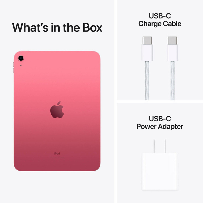 Планшет Apple iPad 10.9" Wi-Fi 256Gb Pink Оригінальний, Новий