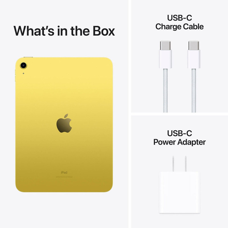 Планшет Apple iPad 10.9" Wi-Fi 256Gb Yellow Оригінальний, Новий