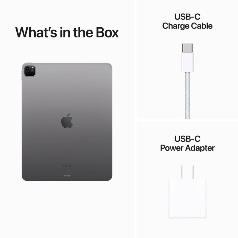 Планшет Apple iPad Pro 12.9" Wi-Fi 256Gb Space Grey Оригінальний, Новий