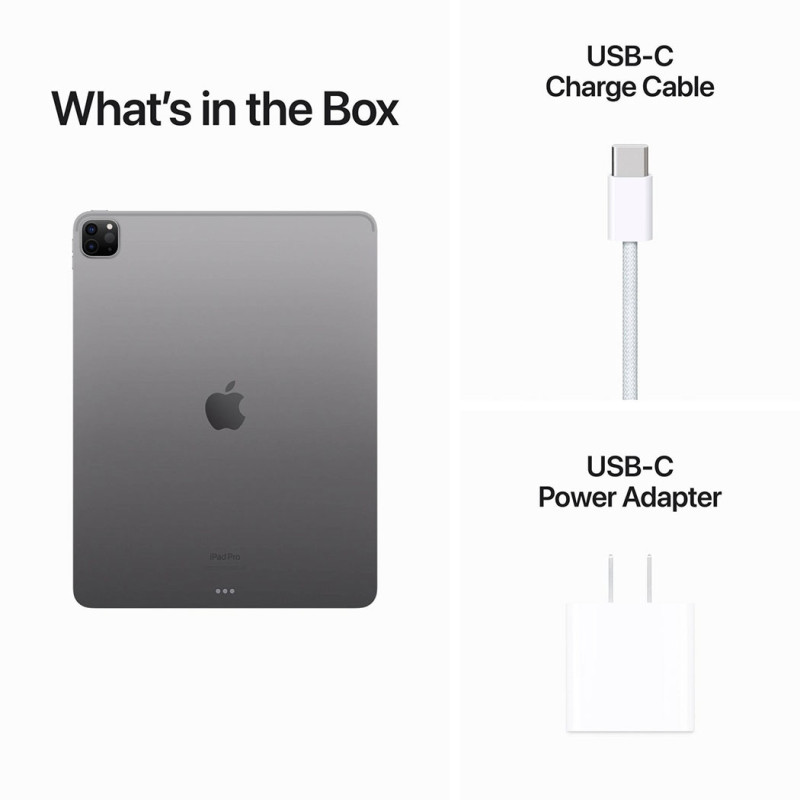 Планшет Apple iPad Pro 12.9" Wi-Fi + Cellular 128Gb Space Grey Оригінальний, Новий