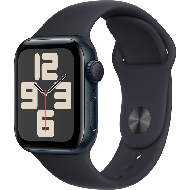 Смартгодинник Apple Watch SE GPS 40mm Midnight Aluminium Case with Midnight Sport Band – M/L Оригінальний, Новий
