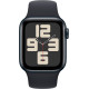 Смартгодинник Apple Watch SE GPS 40mm Midnight Aluminium Case with Midnight Sport Band – M/L Оригінальний, Новий