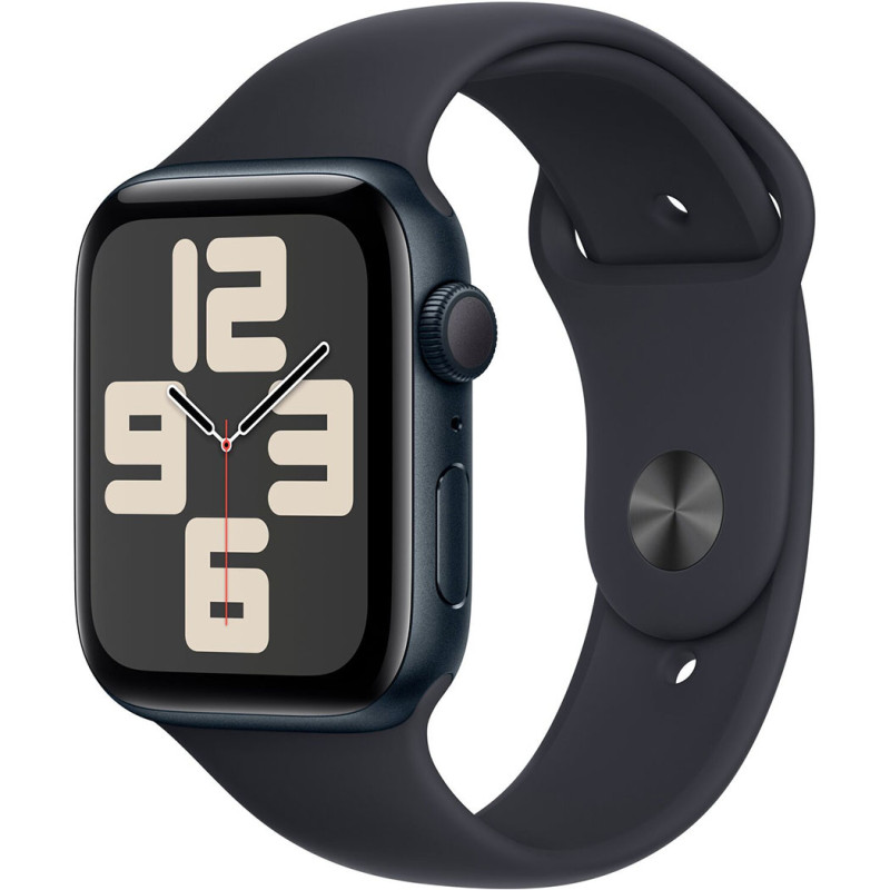 Смартгодинник Apple Watch SE GPS 44mm Midnight Aluminium Case with Midnight Sport Band – S/M Оригінальний, Новий