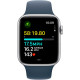 Смартгодинник Apple Watch SE GPS 44mm Silver Aluminium Case with Storm Blue Sport Band – S/M Оригінальний, Новий