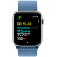 Смартгодинник Apple Watch SE GPS 44mm Silver Aluminium Case with Winter Blue Sport Loop Оригінальний, Новий