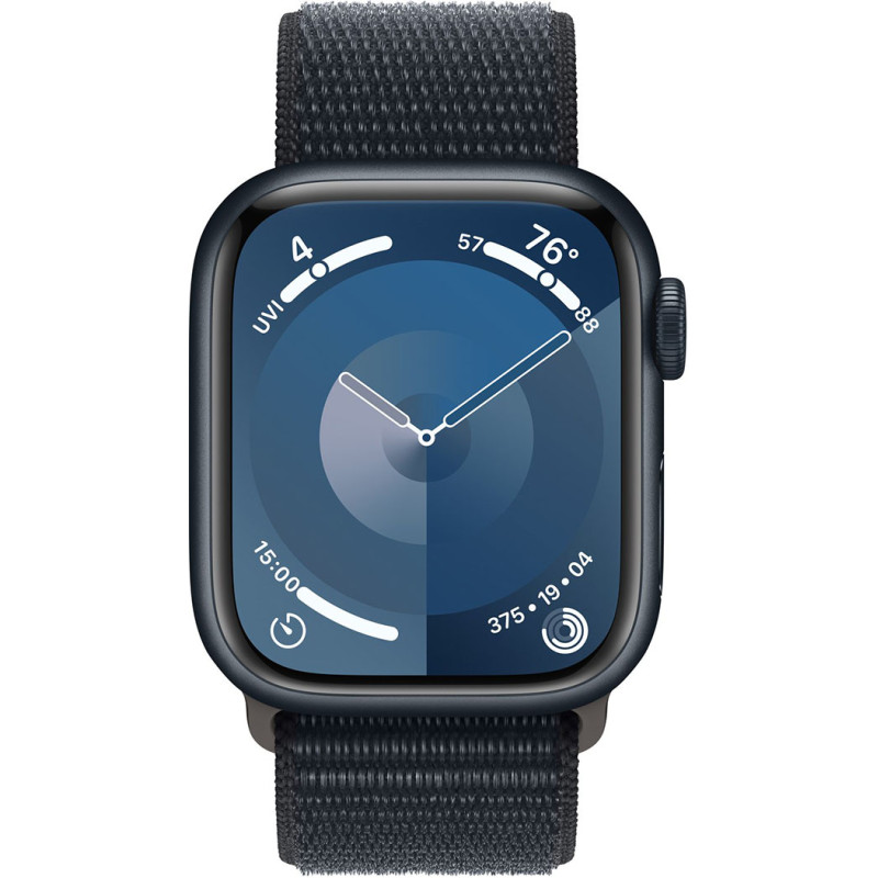 Смартгодинник Apple Watch Series 9 GPS 41mm Midnight Aluminium Case with Midnight Sport Loop Оригінальний, Новий