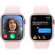 Смартгодинник Apple Watch Series 9 GPS 41mm Pink Aluminium Case with Light Pink Sport Band – M/L Оригінальний, Новий