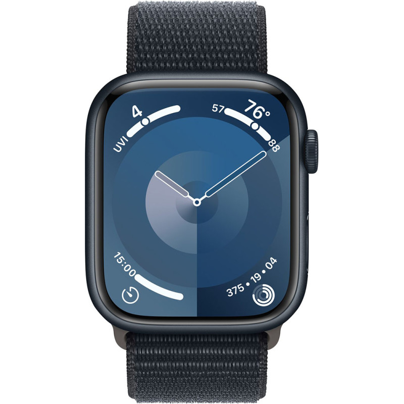 Смартгодинник Apple Watch Series 9 GPS 45mm Midnight Aluminium Case with Midnight Sport Loop Оригінальний, Новий