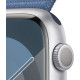 Смартгодинник Apple Watch Series 9 GPS 45mm Silver Aluminium Case with Winter Blue Sport Loop Оригінальний, Новий