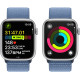 Смартгодинник Apple Watch Series 9 GPS 45mm Silver Aluminium Case with Winter Blue Sport Loop Оригінальний, Новий