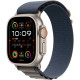 Apple Watch Ultra 2 GPS + Cellular 49mm Titanium Case with Blue Alpine Loop - M (MREP3) Оригінальний, Новий