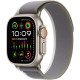 Смартгодинник Apple Watch Ultra 2 GPS + Cellular, 49mm Titanium Case with Green/Grey Trail Loop – M/L Оригінальний, Новий