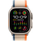 Смартгодинник Apple Watch Ultra 2 GPS + Cellular, 49mm Titanium Case with Orange/Beige Trail Loop – S/M Оригінальний, Новий