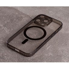 Силіконовий чохол MagSafe SHADE PHONE для iPhone 14 Pro чорний