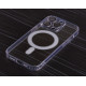 Силіконовий чохол MagSafe SHADE PHONE для iPhone 15 Pro прозорий