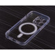Силіконовий чохол MagSafe SHADE PHONE для iPhone 15 Pro прозорий
