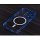 Силіконовий чохол MagSafe SHADE PHONE для iPhone 15 Pro синій