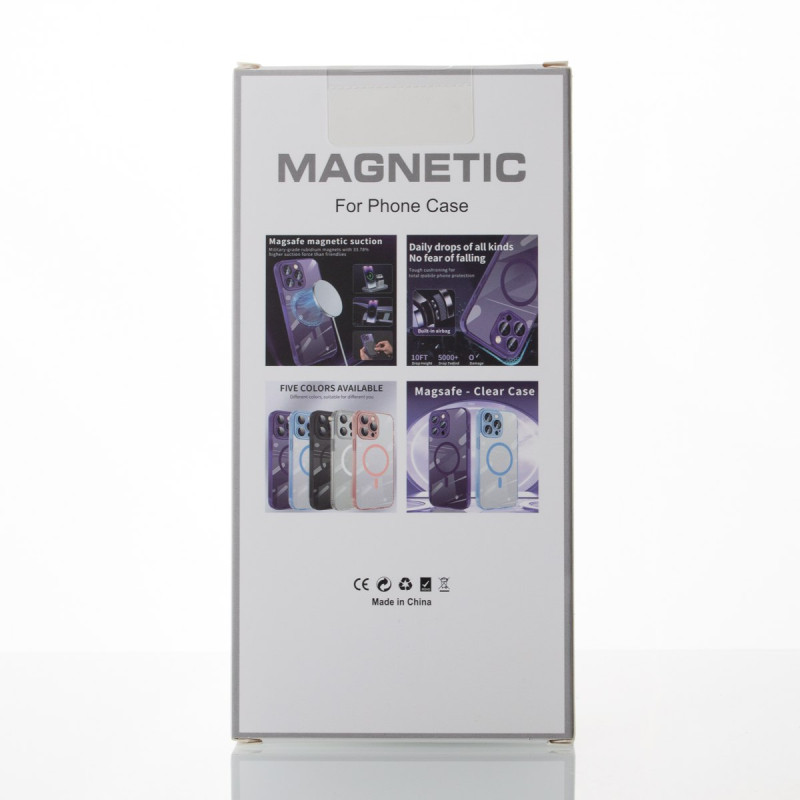 Силіконовий чохол MagSafe SHADE PHONE для iPhone 15 Pro чорний