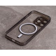 Силіконовий чохол MagSafe SHADE PHONE для iPhone 15 Pro чорний