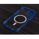 Силіконовий чохол MagSafe SHADE PHONE для iPhone 15 синій