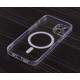 Силіконовий чохол MagSafe SHADE PHONE для iPhone 15 Plus прозорий